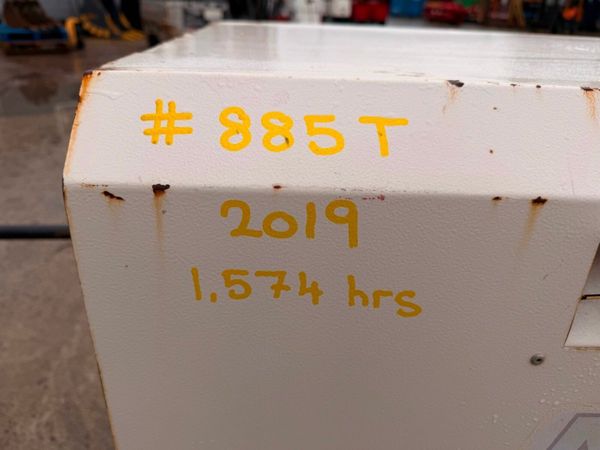2019 GENERATOR 6 KVA ...1,574 HRS .....885T 385065424