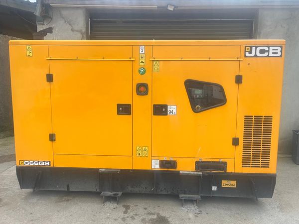 JCB G66QS     65KVA GENERATOR 385068171