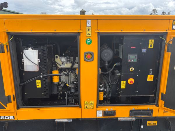 JCB G66QS     65KVA GENERATOR 385068175