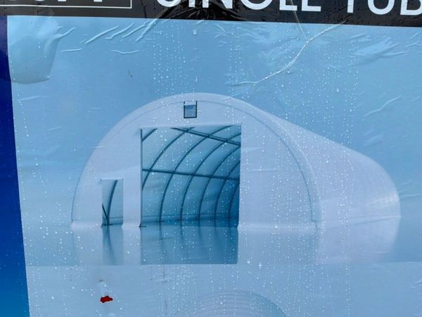 85ft x 30ft HEAVY DUTY DOMED SHELTER SHED.539d. 385073724