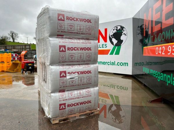 UNUSED 100mm ROCKWOOL INSULATION.....1913. 385035217