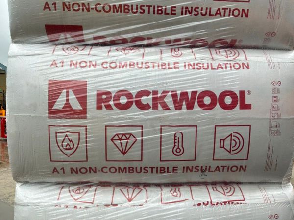 UNUSED 100mm ROCKWOOL INSULATION.....1913. 385035221