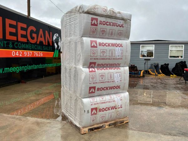 UNUSED 100mm ROCKWOOL INSULATION.....1913. 385035231