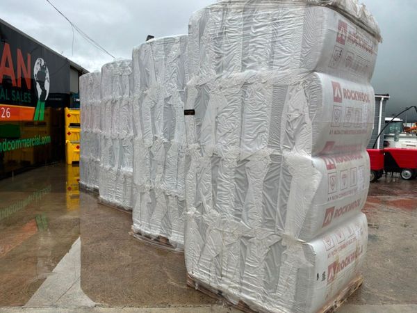 UNUSED 100mm ROCKWOOL INSULATION.....1913. 385035236