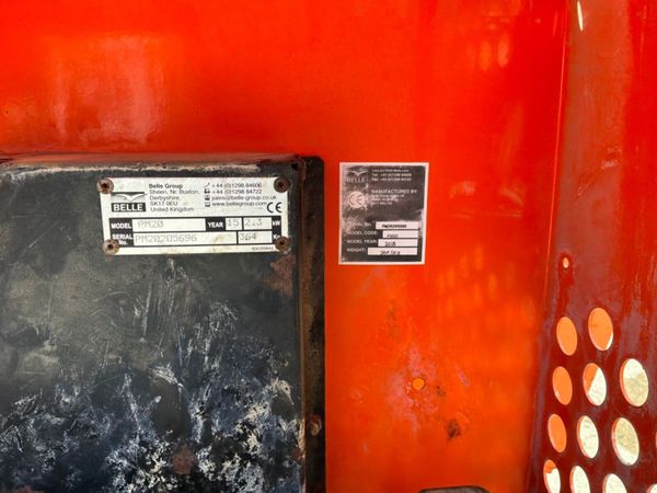 2015 pm20 BELLE MIXER..ELECTRIC START...807v. 385148890