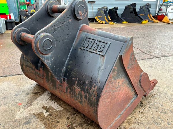 60"  WBB DIGGING BUCKET......80mm PINS...REPAIRS. 385121790