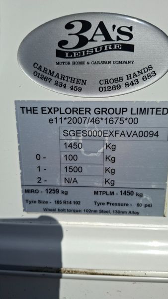 Elddis Avante 6 berth caravan 385210128