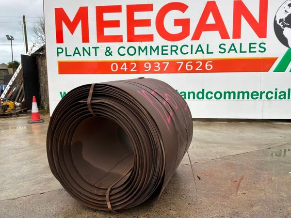 UNUSED ROLL 4mm MILD STEEL SHEETING. 385214892
