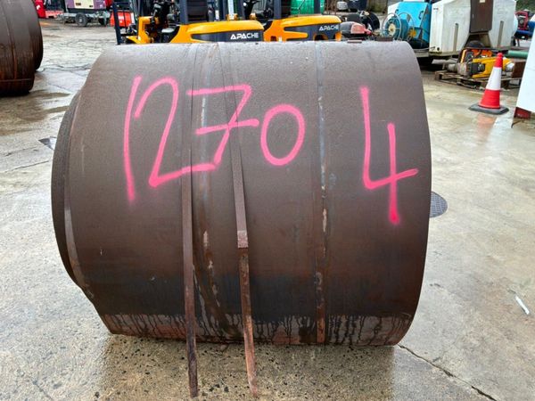 UNUSED ROLL 4mm MILD STEEL SHEETING. 385214894
