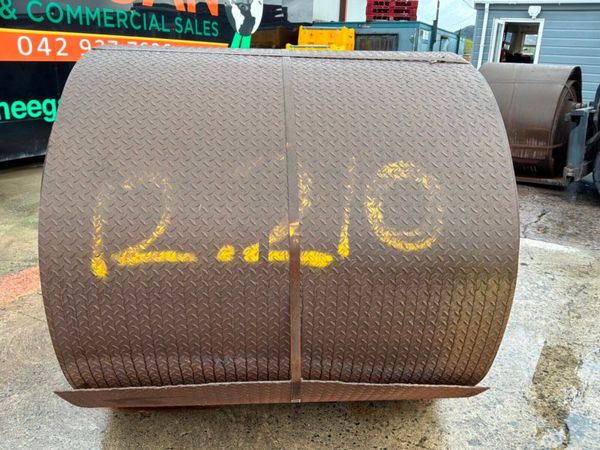 UNUSED 4.5mm CHERQUER PLATE SHEETING. 385214964