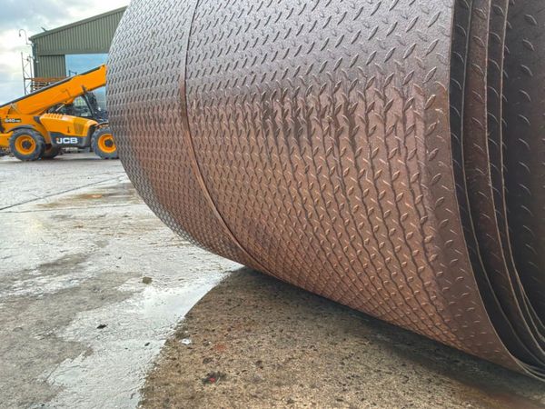 UNUSED 4.5mm CHERQUER PLATE SHEETING. 385214969