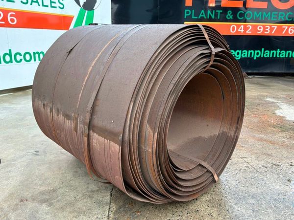 UNUSED ROLL 4mm MILD STEEL SHEETING. 385214902