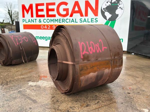 UNUSED ROLL 2mm MILD STEEL SHEETING. 385214920
