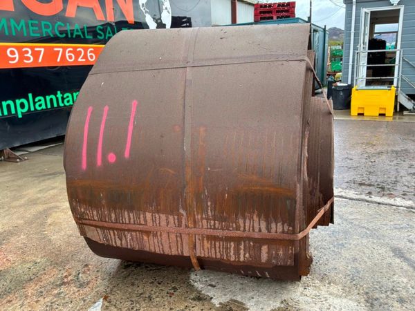 UNUSED ROLL 2mm MILD STEEL SHEETING. 385214923