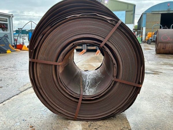 UNUSED ROLL 2mm MILD STEEL SHEETING. 385214927