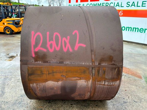 UNUSED ROLL 2mm MILD STEEL SHEETING. 385214931