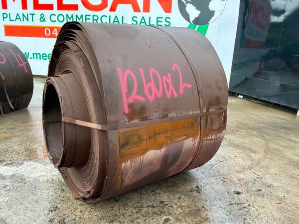 UNUSED ROLL 2mm MILD STEEL SHEETING. 385214932