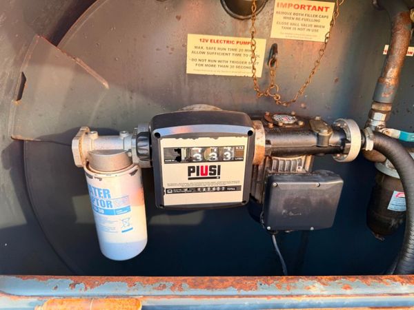 1000 LITRE FUEL PROOF BUNDED BOWSER ...464d 385305363