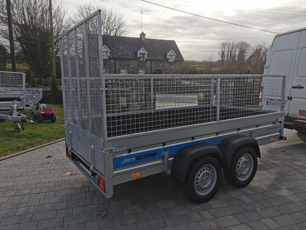 8x5 Trailer with mesh and ramp 385540230