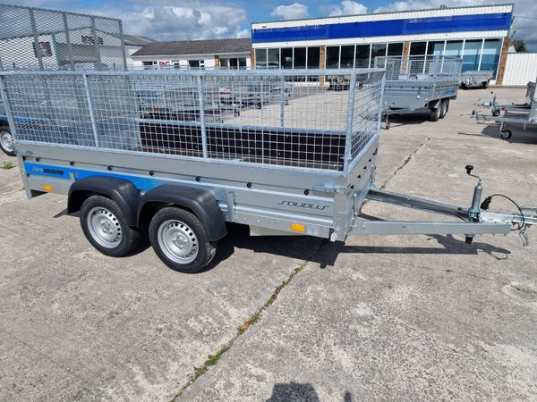 8x5 Trailer with mesh and ramp 385540237