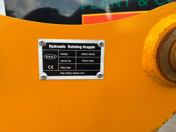 UNUSED HYDRAULIC ROTATING GRAB...45mm...2224d 385545316