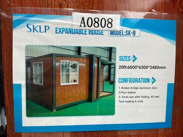6.5mts x 6.3mts EXPANDING GARDEN CABIN......609 385567921