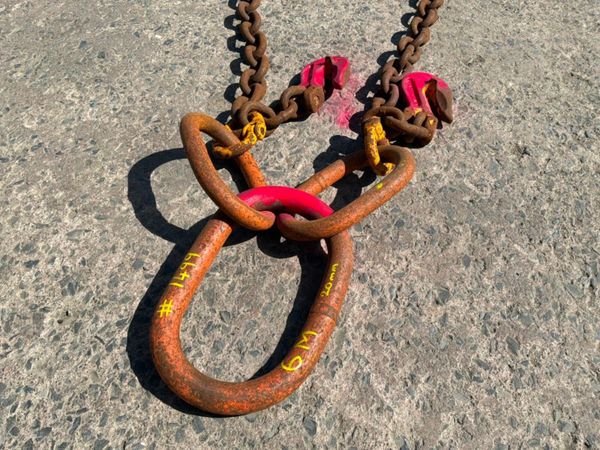 6.0mts x 20mm LIFTING CHAINS..2 GANG..1499. 385673973