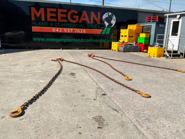 6.0mts x 20mm LIFTING CHAINS..2 GANG..1499. 385673983