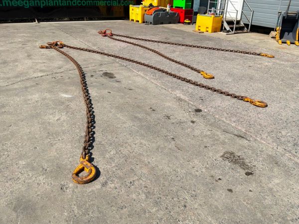 6.0mts x 20mm LIFTING CHAINS..2 GANG..1499. 385673985