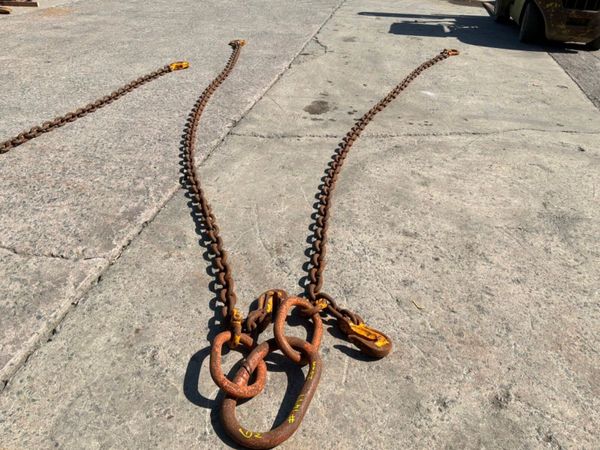 6.0mts x 20mm LIFTING CHAINS..2 GANG..1499. 385673988