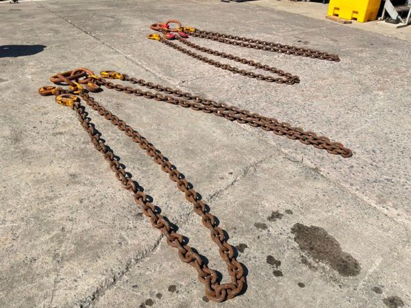 6.0mts x 20mm LIFTING CHAINS..2 GANG..1499. 385673996