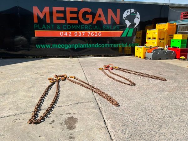 6.0mts x 20mm LIFTING CHAINS..2 GANG..1499. 385673997
