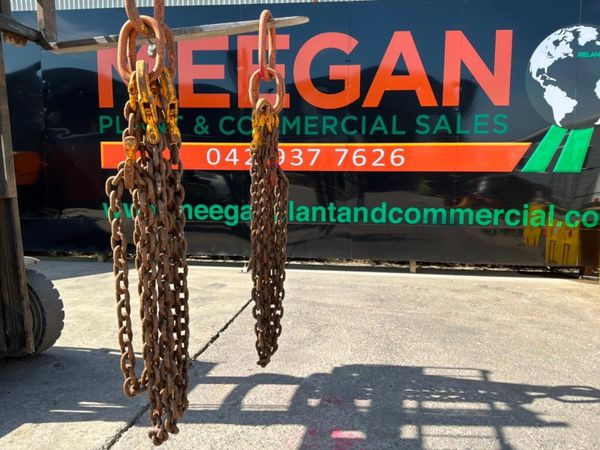 6.0mts x 20mm LIFTING CHAINS..2 GANG..1499. 385673999