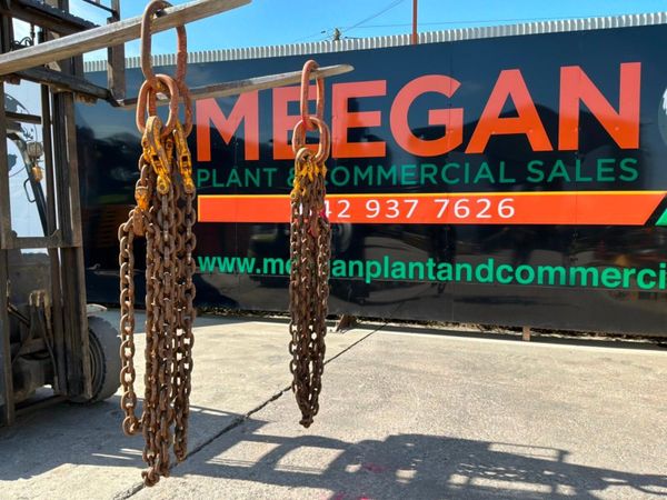 6.0mts x 20mm LIFTING CHAINS..2 GANG..1499. 385674004