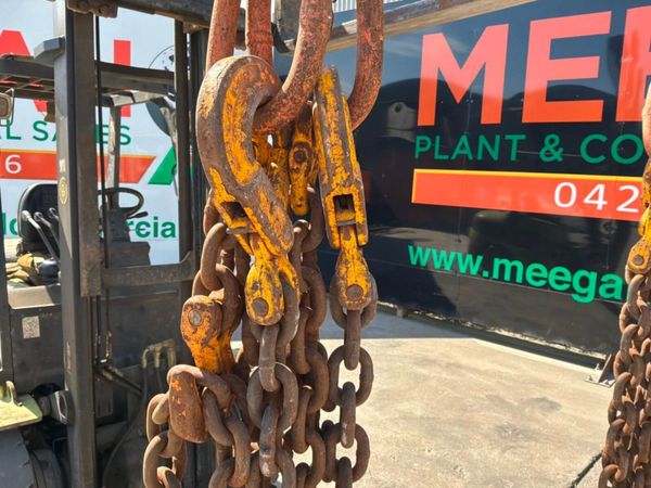 6.0mts x 20mm LIFTING CHAINS..2 GANG..1499. 385674008