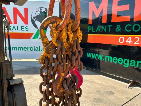 6.0mts x 20mm LIFTING CHAINS..2 GANG..1499. 385674009