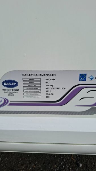 Bailey Phoenix 4 Berth Caravan 385633081