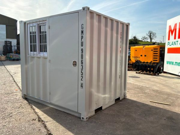 UNUSED 8ft STEEL STORAGE CONTAINER.........917d. 385765695