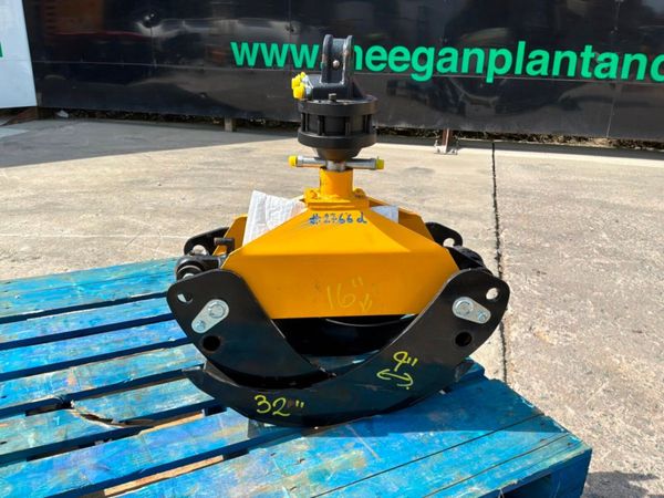 TIMBER  MINI DIGGER LOG GRAB GRAPPLE...2766d. 385765794