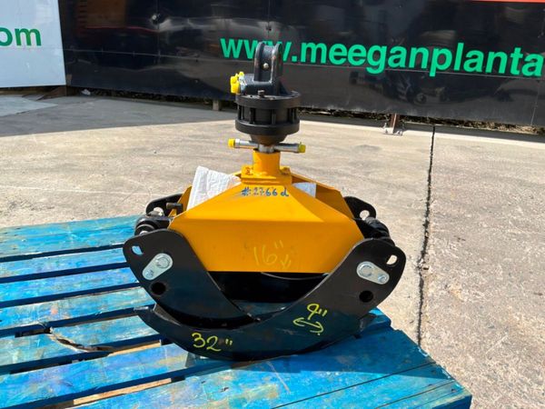 TIMBER  MINI DIGGER LOG GRAB GRAPPLE...2766d. 385765799