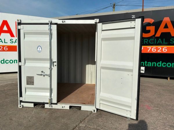 UNUSED 8ft STEEL STORAGE CONTAINER.........917d. 385765703