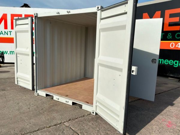 UNUSED 8ft STEEL STORAGE CONTAINER.........917d. 385765708