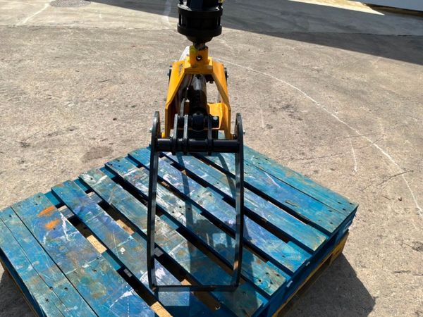 TIMBER  MINI DIGGER LOG GRAB GRAPPLE...2766d. 385765812