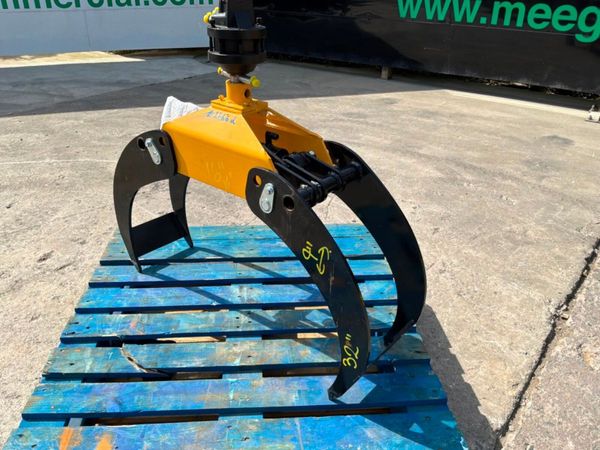 TIMBER  MINI DIGGER LOG GRAB GRAPPLE...2766d. 385765813