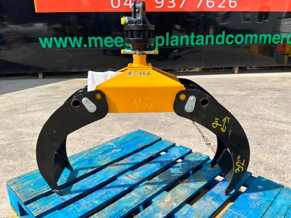 TIMBER  MINI DIGGER LOG GRAB GRAPPLE...2766d. 385765814