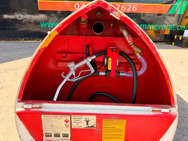 1000 LTR WESTERN BUNDED FUEL BOWSER..1096T 385778699