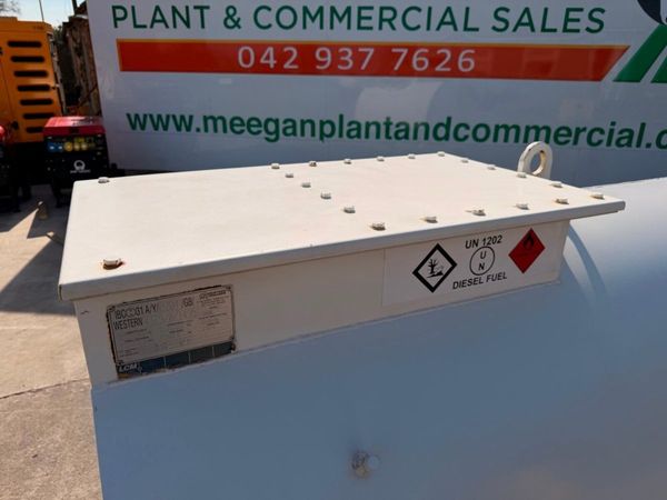 1000 LTR WESTERN BUNDED FUEL BOWSER..1096T 385779303