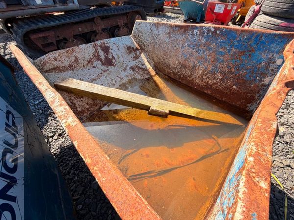 Tipping skip to suit forklift  missing handle 385851021