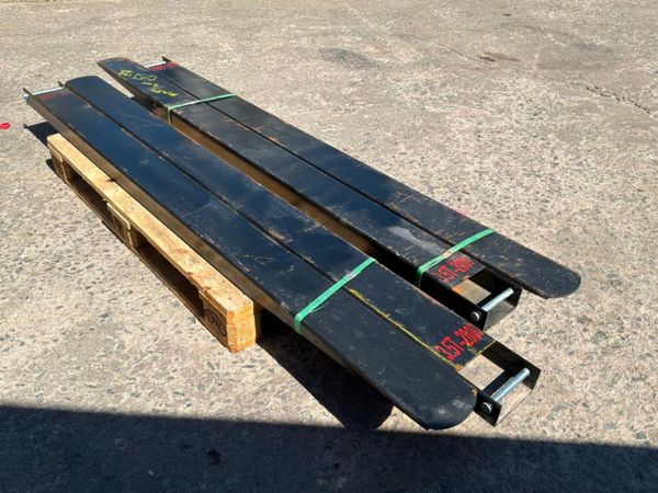 6 FT FORKLIFT  FORK EXTENSIONS....3 TON x 2.0mts.. 385883667