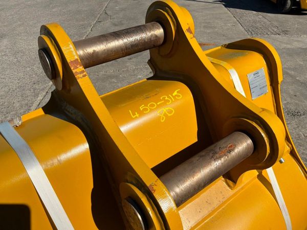 UNUSED 48" DIGGING BUCKET......80mm PINS....1994d 385883870